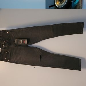 Women's Levi's 501 skinny jeans. Size 26 x 28. Grey